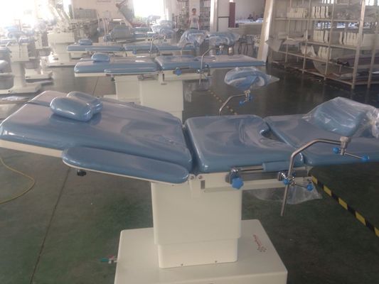 Electro Hydraulic System Bule Color Gynecology Operating Delivery Bed