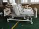 Three Crank Patient Bed Manual Hospital Bed With  Luxurious Central Locking Castors