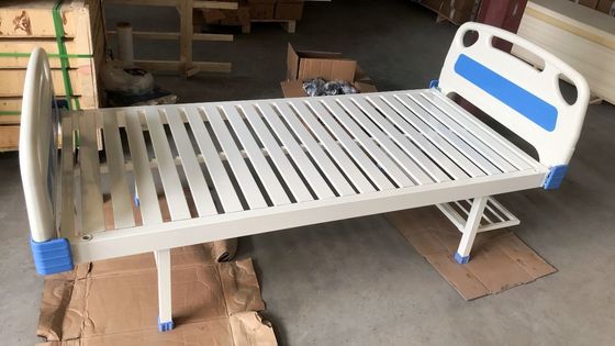 Single function Medical Use Manual Hospital Bed One  Cranks Without Castors