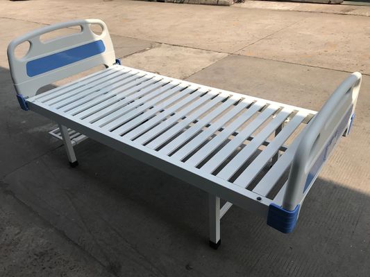 Single function Medical Use Manual Hospital Bed One  Cranks Without Castors