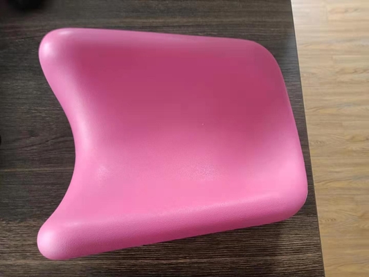 Stainless Steel PU Leg Holder Pink Parts For Hospital Beds For Delivery Beds