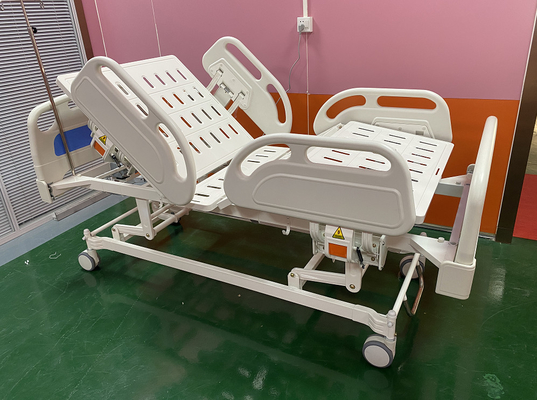 ICU Ward Room Electric Hospital Beds Blue And White