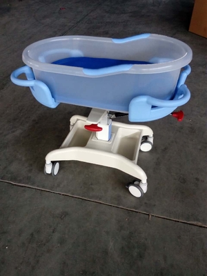 Three Color Adjustable Hospital Baby Crib Medical Mordern