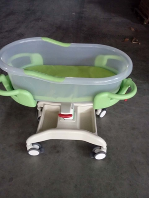 Three Color Adjustable Hospital Baby Crib Medical Mordern