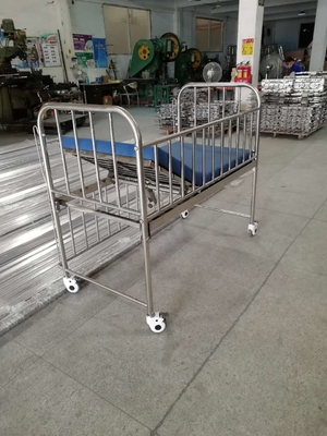Stainless Steel Material Infant Hospital Bed Medical