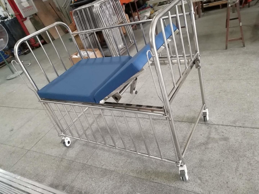 Stainless Steel Material Infant Hospital Bed Medical