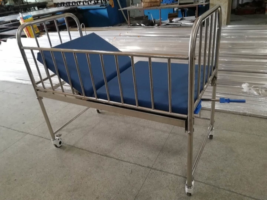 Stainless Steel Material Infant Hospital Bed Medical