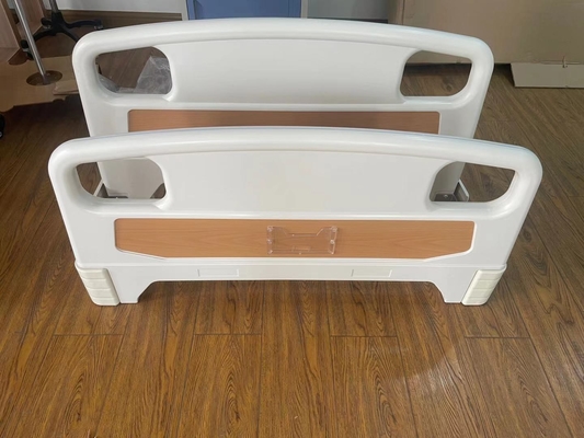 Wood Grain Color PP Hospital Bed Headboard For Hospital Medical