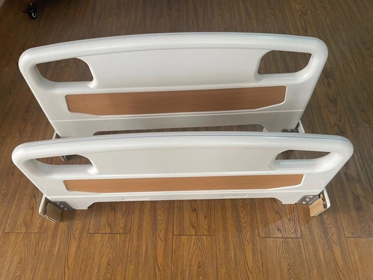 Wood Grain Color PP Hospital Bed Headboard For Hospital Medical
