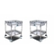 Stainless steel medical trolley single-layer trolley hospital trolley