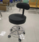 Removable color black nurse stool hospital waiting area chair