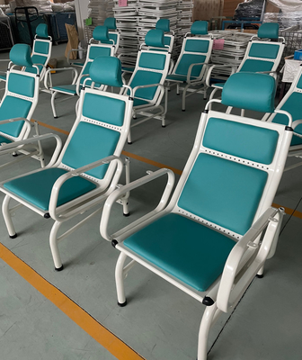 Single Seat Luxury With Headrest Adjustable Backrest Hospital Infusion Chair