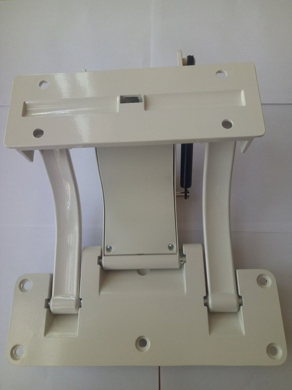 Full Aluminum Alloy Bracket Hospital Bed Repair Parts For PP Side Rails