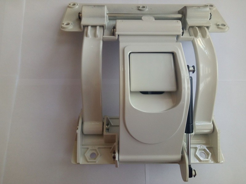 Full Aluminum Alloy Bracket Hospital Bed Repair Parts For PP Side Rails