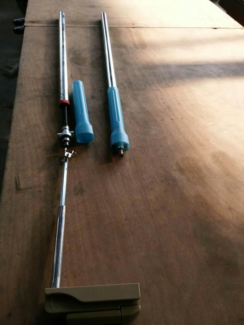 1100 Mm Tube Hospital Bed Hand Crank Handle , Stainless Steel Fold