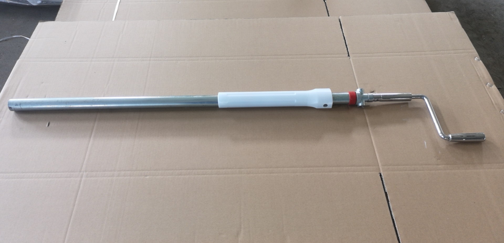 1100 Mm Tube Hospital Bed Hand Crank Handle , Stainless Steel Fold