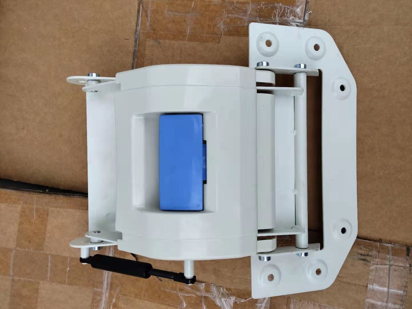 Bule Hospital Bed Rail Parts Metal Bed Frame Side Rail Bracket