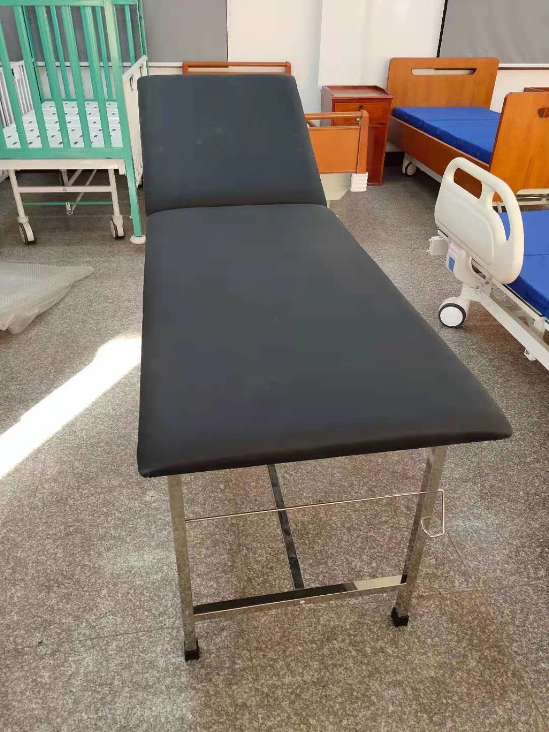 Stainless steel examination bed Clinic Medical Patient Examination