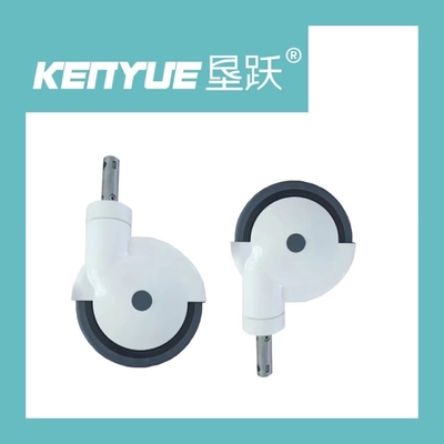 White Special 8 Inch Casters White For Hospital Treatment Car
