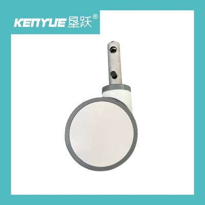 Hospital Central Control Medical Caster Wheels 6 Inch Grey Wheel Core