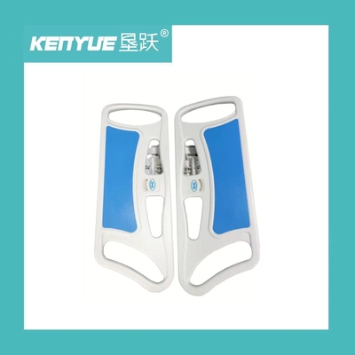 Hospital accessories Blue PP material with angle display guardrail
