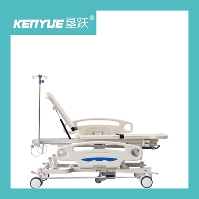 Adjustable Height Adjustable Blue Hospital Emergency Transporter