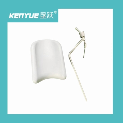 Medical obstetric bed accessories PU material foam foot rest in various colors