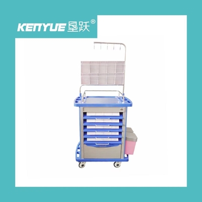 Hospital Drug Delivery Vehicle With Wheel Blue Drug Delivery Vehicle