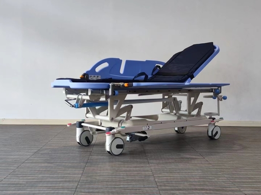 Emergency Rescue Stretcher with 200kg Load Capacity and 0-30° Leg Plate Adjustment