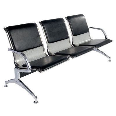 Metal PU Hospital Waiting Area Chairs for Comfortable Waiting Room Furniture