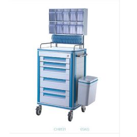 Beautiful Appearance Drug Truck Medical Instrument Trolley Silent Side Ways Medical Emergency Trolley Cart