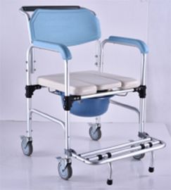 Movable Toilet Chair Squatting Toilet Home Care Adjustable Bath Seat With Foot Rest