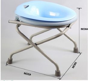 One Click Folding Common Sitting Adjustable Bath Seat High Carbon Steel Squat Free