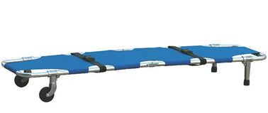 Aluminum Alloy Aesthetic Folding Stretcher For Ambulance , Portable Foldaway Stretcher