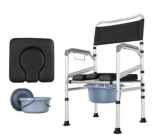 Wholesale luxury disabled comfortable adjust bath shower commode chair