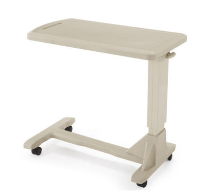 ABS 2.5 Inch Castor 1000mm Hospital Overbed Table With Wheels