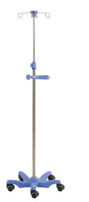 Custom Design Standing Infusion Stand Iv Pole Accessories Of Stainless Steel